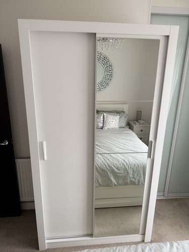 White sliding door - 2-door, wardrobe