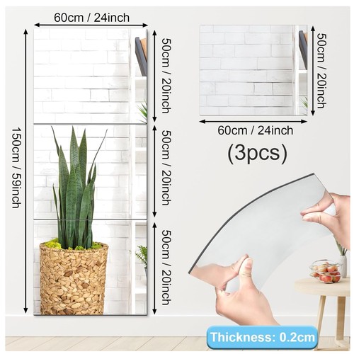 Acrylic full length mirror - acrylic,