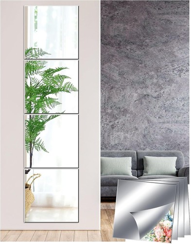 Mirror tiles stick full - mirror,
