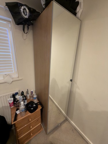 Ikea tall wardrobe - tall, with